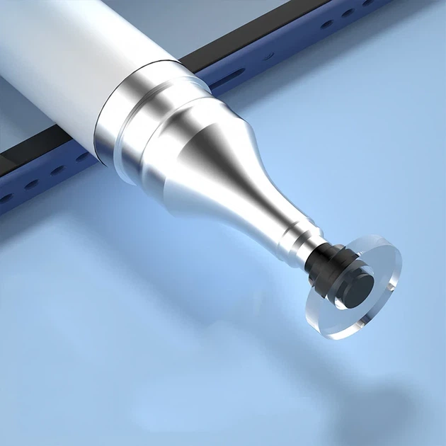 Универсальный Емкостный Стилус 2 в 1 Touch Pen Жёлтый для телефона планшета сенсорного экрана - изображение 5