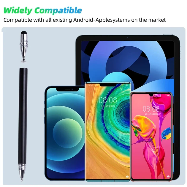 Универсальный Емкостный Стилус - Ручка 3 в 1 Белый Touch Pen для телефона планшета сенсорного экрана - изображение 7
