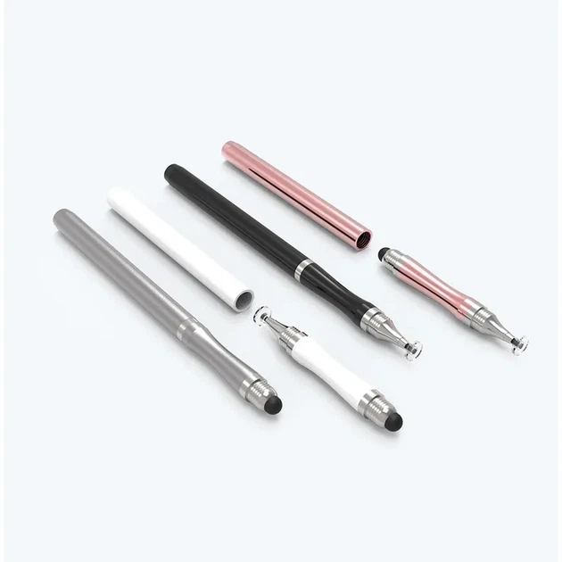 Универсальный Емкостный Стилус - Ручка 2 в 1 Touch Pen Золото для телефона планшета сенсорного экрана - изображение 3