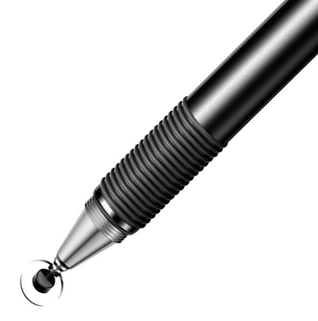 2 в 1 Стилус - Ручка Baseus Household Pen Черный, для телефона планшета сенсорного экрана, рисования - изображение 6