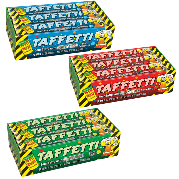 Жувальна цукерка taffetti Toxic Waste зі смаком синьої малини Blue Paspberry 20 г - Фото 5 Жувальна цукерка taffetti Toxic Waste зі смаком синьої малини Blue Paspberry 20 г - зображення 5