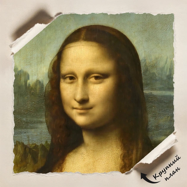 Постер Мона Лиза, Джоконда, Леонардо да Винчи, Leonardo da Vinci, Mona Lisa, христианская живопись, A3 42×28 см (id6666) - изображение 4