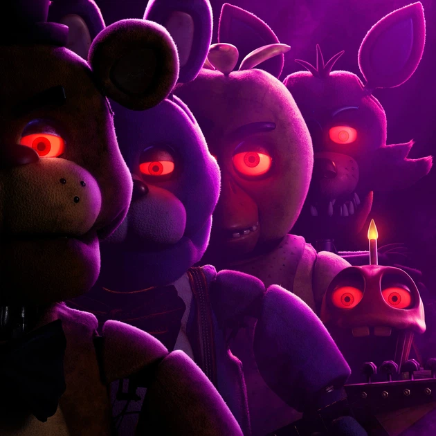 Интерьерная картина Пять ночей у Фредди, Five Nights at Freddy's, FNaF, постер в комнату подростка, 42×28 см (id6271) - изображение 4