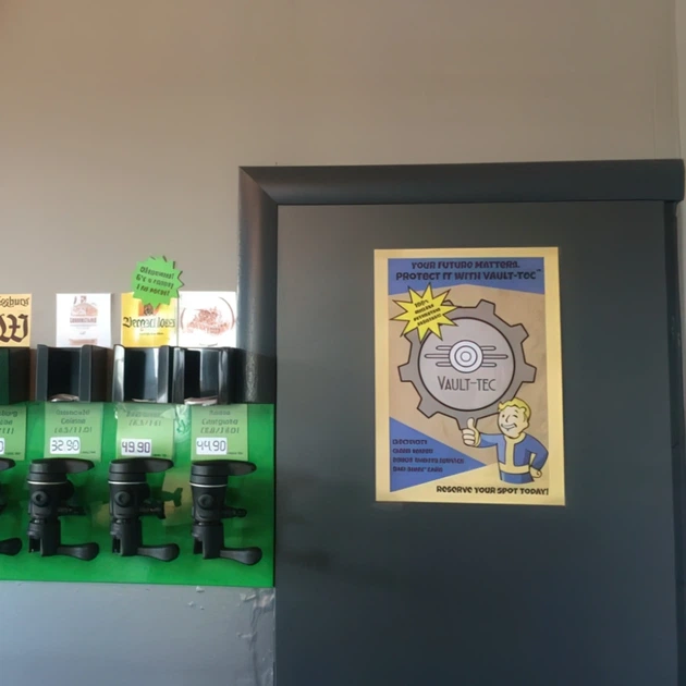 Постер Фоллаут, агитаційна листівка Vault-Tec, Fallout, плакат для геймера, A2 60×43 см (id2169) - зображення 4