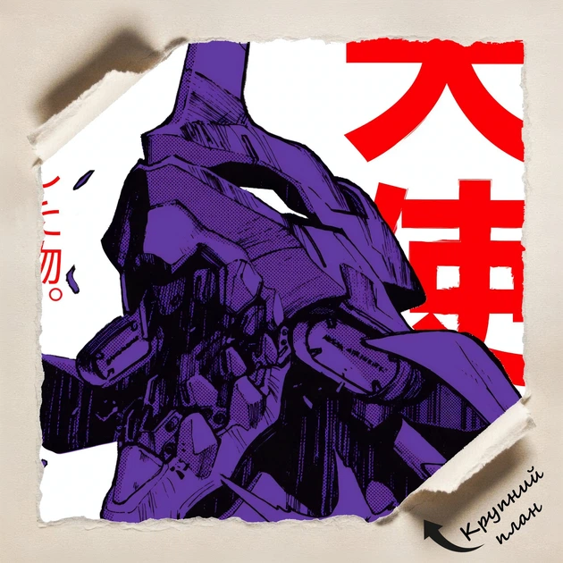 Постер Евангелион, Neon Genesis Evangelion, A3 42×30 см (id5039) - изображение 4