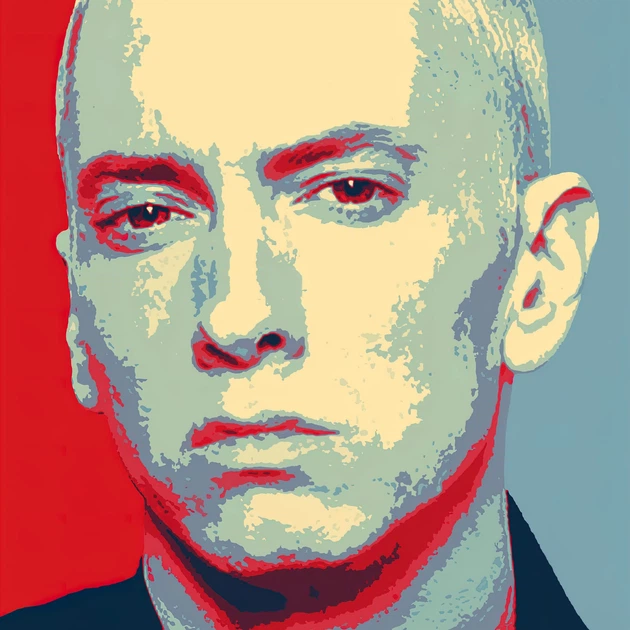 Інтер'єрна картина Емінем, репер, Eminem, Slim Shady, репер, 42×27 см (id6397) - зображення 3