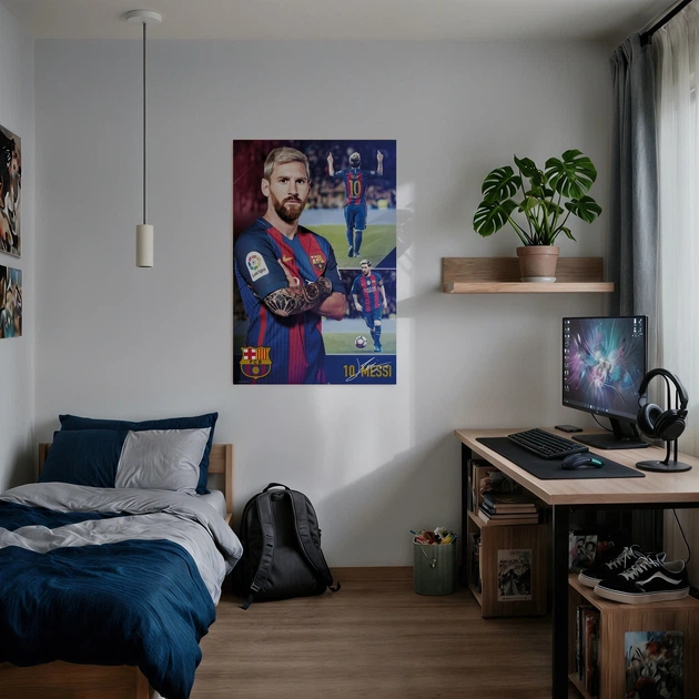 Інтер'єрна картина Ліонель Мессі, Lionel Messi, футболіст, 42×28 см (id4350) - зображення 3