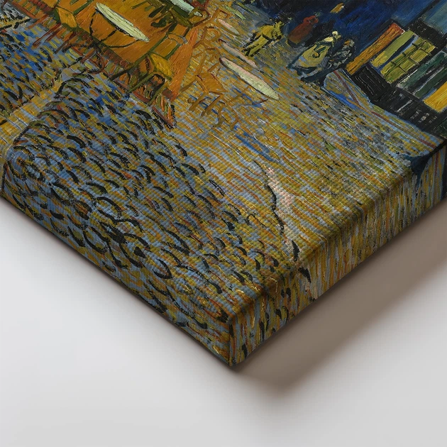 Интерьерная картина Ночная терраса кафе, Винсент ван Гог, Vincent van Gogh, 37×30 см (id6658) - изображение 4