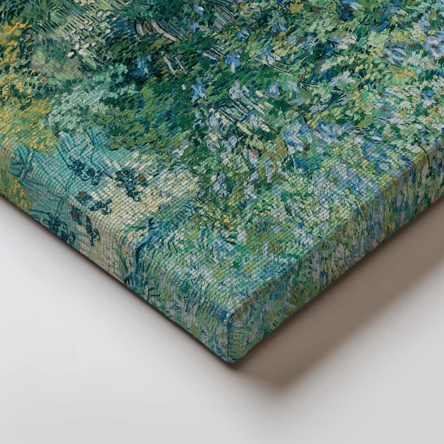 Интерьерная картина Куст сирени, Винсент ван Гог, Vincent van Gogh, Lilac Bush, интерьерный декор, 30×40 см (id6664) - изображение 3