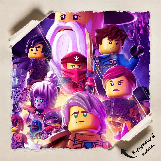 Постер Ниндзяго, Ninjago, декор в комнату ребёнка, A3 42×30 см (id5811) - изображение 4