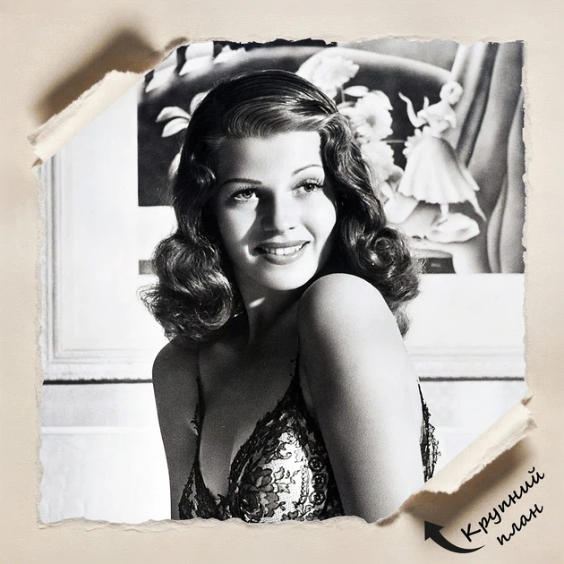 Постер Рита Хейворт, Rita Hayworth, культовое фото, мода, A3 42×30 см (id6076) - изображение 4