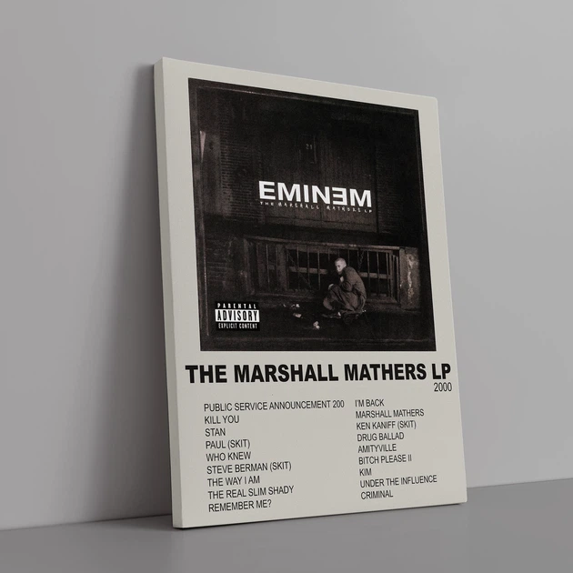 Інтер'єрна картина Емінем, репер, Eminem, Slim Shady, репер, 60×43 см (id6398) - зображення 2