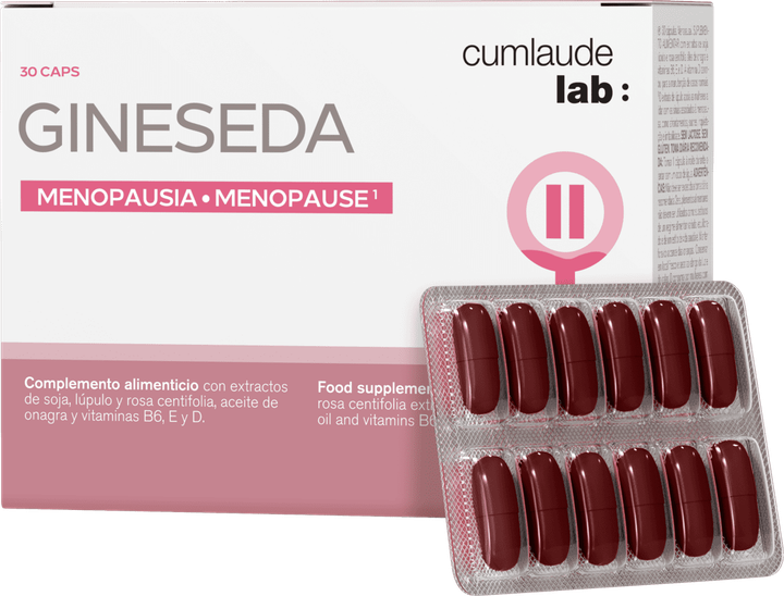 Харчова добавка Cumlaude Gineseda 2 x 30 капсул (8428749011330) - зображення 2