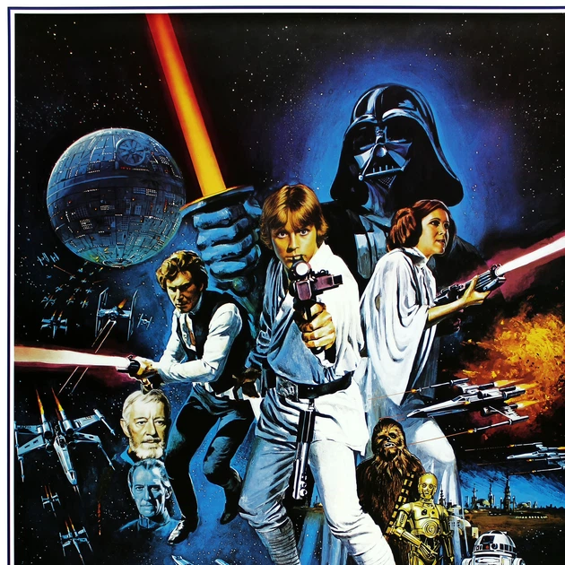 Інтер'єрна картина Зоряні Війни, оригінальна трилогія, Star Wars, Люк Скайвокер, Дарт Вейдер, 42×27 см (id7295) - зображення 3