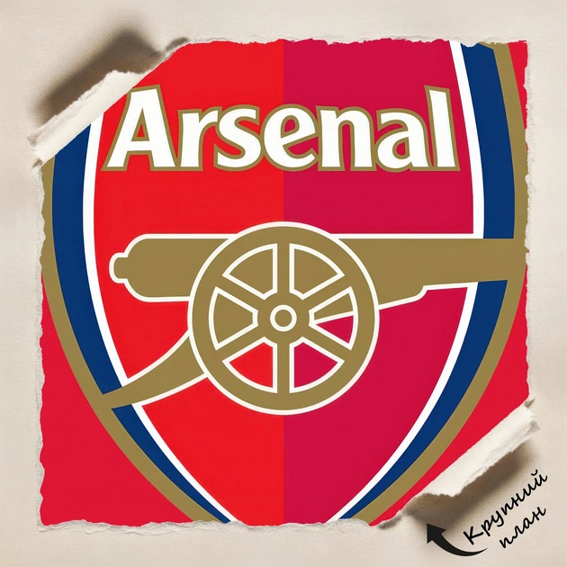 Постер ФК "Арсенал" (Лондон), FC Arsenal, футбол, футбольний клуб, A2 60×43 см (id7275) - изображение 4