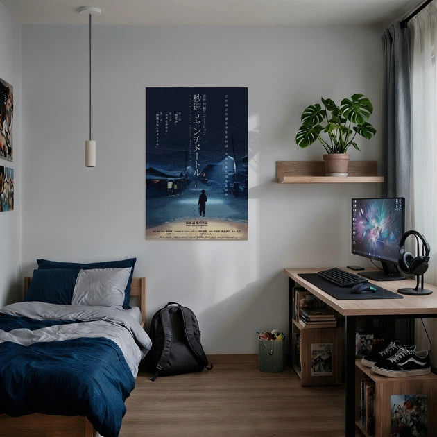 Постер "5 сантиметров в секунду", 5 Centimeters per Second, аниме, A3 42×28 см (id7276) - изображение 2