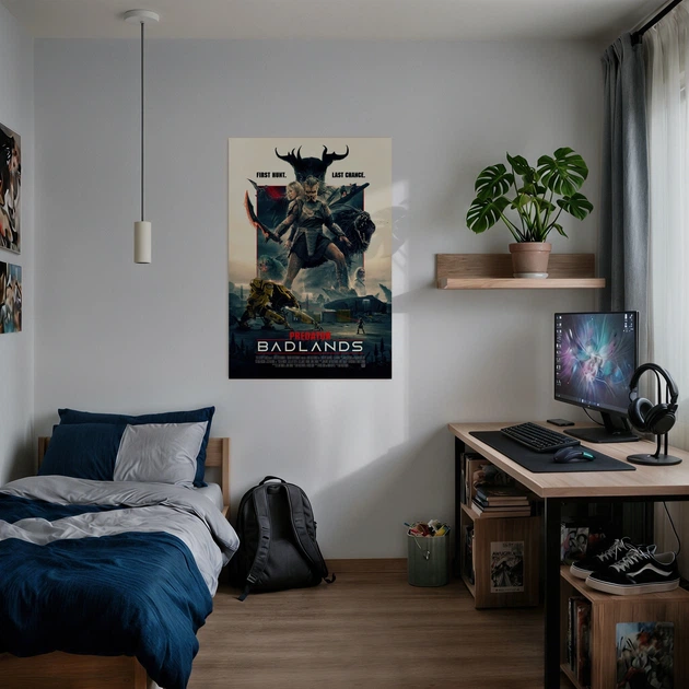 Постер Хищник: Планета смерти, Predator: Badlands (2025), фантастика, боевик, A3 42×28 см (id7261) - изображение 2