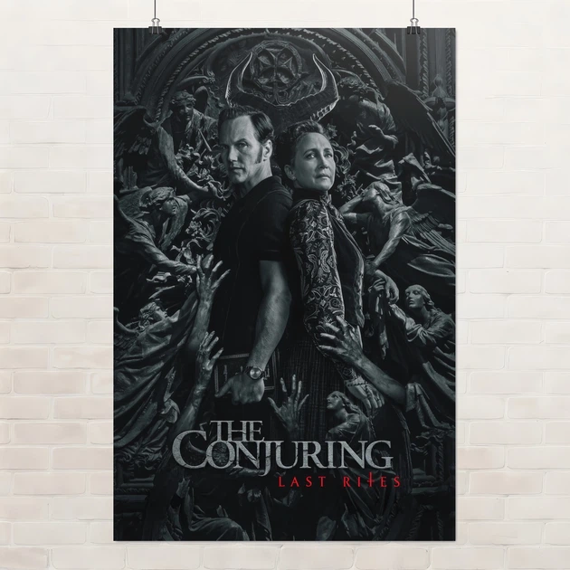 Постер Заклятие 4: Последний обряд, The Conjuring 4: Last Rites (2025), ужасы, A3 42×28 см (id7227) - Фото 1 Постер Заклятие 4: Последний обряд, The Conjuring 4: Last Rites (2025), ужасы, A3 42×28 см (id7227) - изображение 1