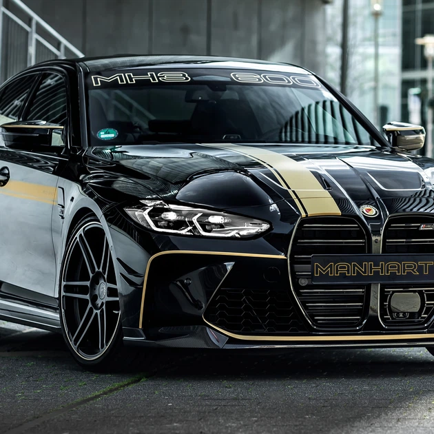 Интерьерная картина BMW M3 G80, Manhart MH3 600, авто постер, 28×42 см (id7251) - изображение 5