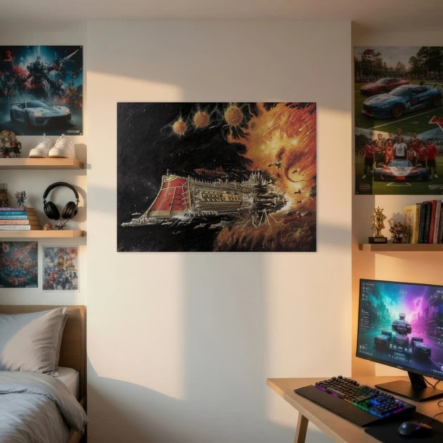 Постер Вархаммер 40000, Warhammer 40000, дарк фентези, фантастика, A1 60×80 см (id7072) - изображение 2
