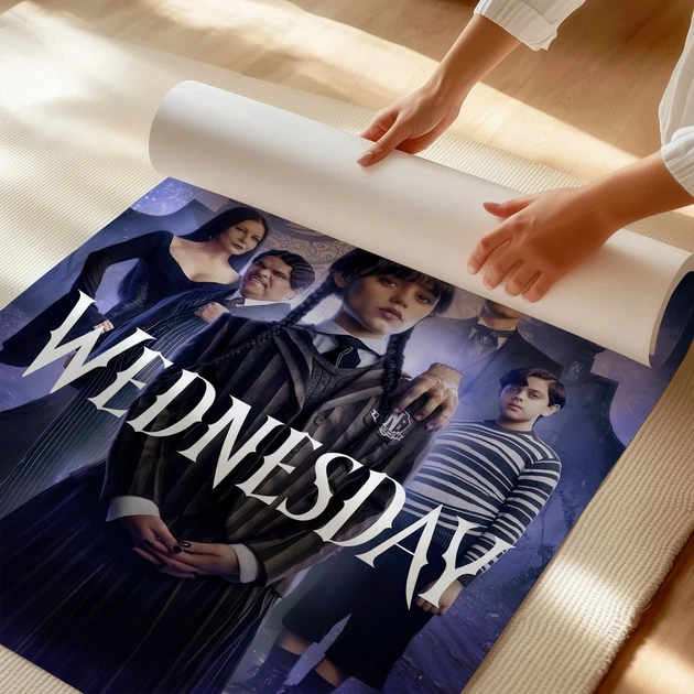 Постер Венздей, Wednesday (2025), сериал, A3 42×28 см (id7048) - зображення 3