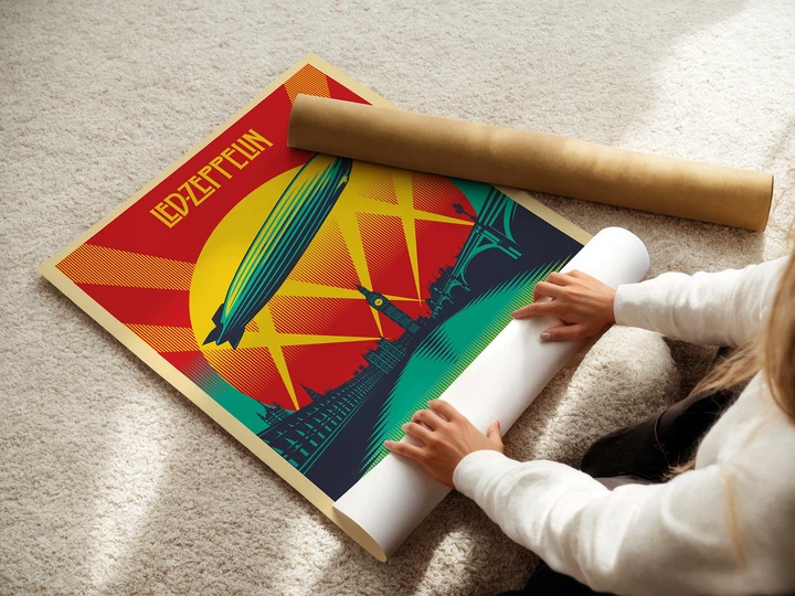 Постер Led Zeppelin, Celebration Day (2012), A3 40×30 см (id0975) - изображение 3