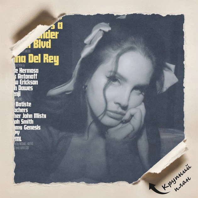 Постер Лана Дель Рей, Lana Del Rey, Did you know (2023), A3 42×30 см (id4022) - изображение 4