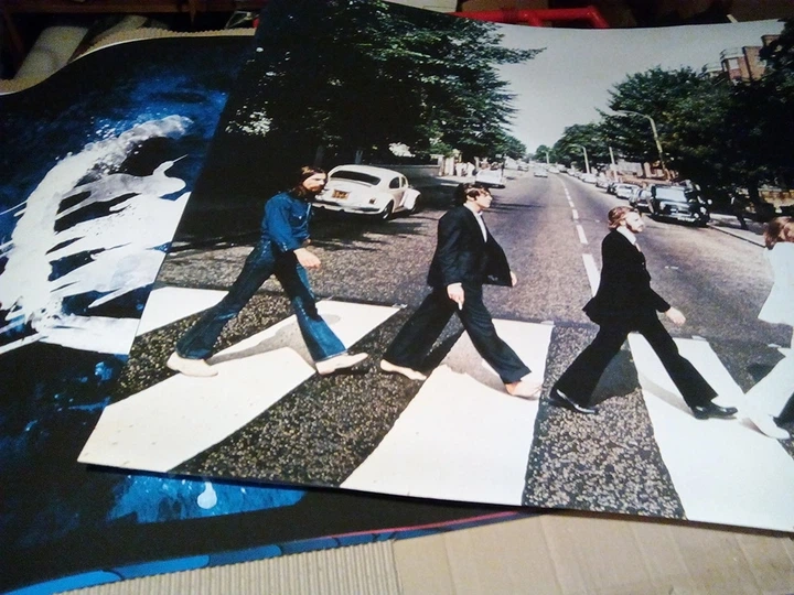 Постер Битлз, Abbey Road, The Beatles, декор в комнату меломана, A3 30×30 см (id0898) - изображение 4