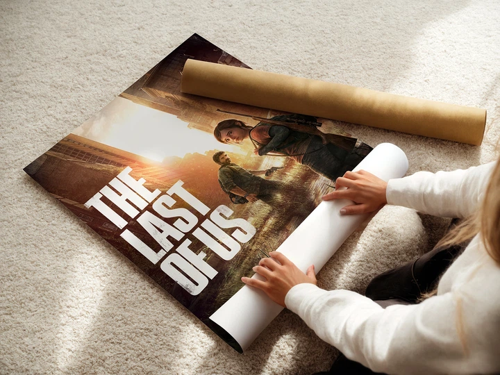 Постер Останні з нас, Еллі та Джоел, Last Of Us, декор кімнати геймера, A3 42×30 см (id0803) - зображення 3