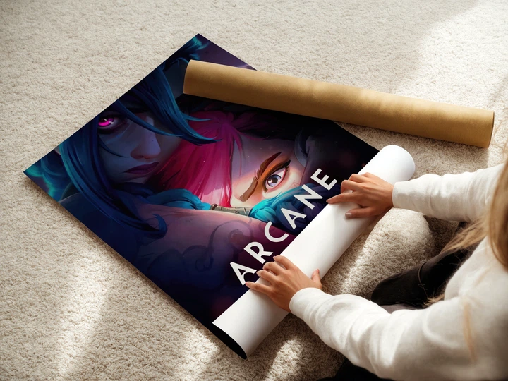Постер Аркейн: Лига Легенд, Arcane: League of Legends, A3 37×30 см (id6890) - изображение 3
