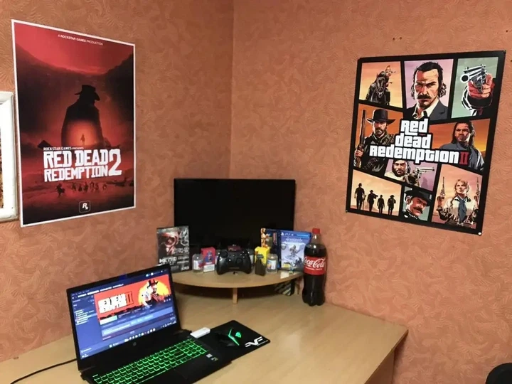 Постер Red Dead Redemption 2, RDR 2, декор комнаты геймера, A3 42×30 см (id2961) - изображение 4