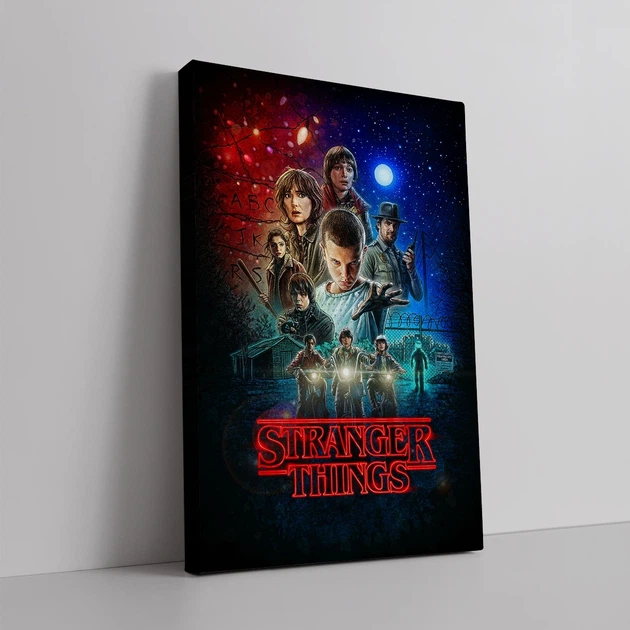 Інтер'єрна картина Дивні Дива, Stranger Things, постер по серіалу, 42×28 см (id1197) - зображення 2
