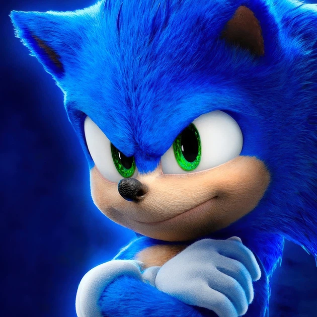 Интерьерная картина Соник в кино, Sonic the Hedgehog, декор в комнату ребёнка, 42×28 см (id5755) - изображение 4