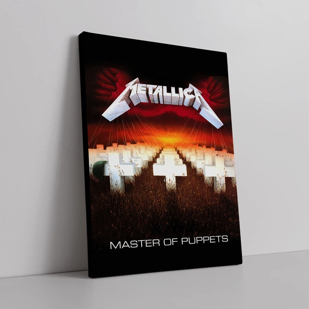 Інтер'єрна картина Металліка, Metallica, Master of Puppets (1986), декор в кімнату меломана, 42×30 см (id6822) - зображення 2