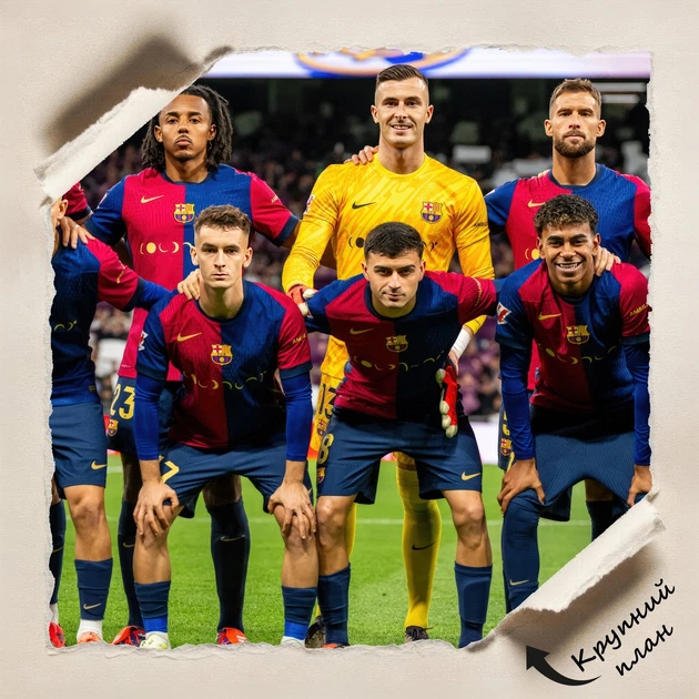 Постер ФК Барселона, FC Barcelona 2024, A0 71×106 см (id6916) - зображення 4