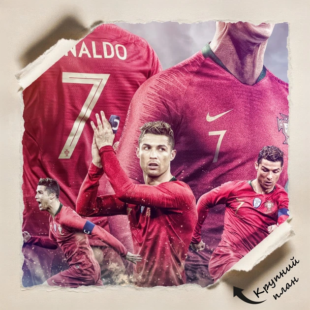 Постер Футболист Криштиану Роналду, Cristiano Ronaldo, спорт, футбол, A1 60×85 см (id6931) - Фото 4 Постер Футболист Криштиану Роналду, Cristiano Ronaldo, спорт, футбол, A1 60×85 см (id6931) - изображение 4