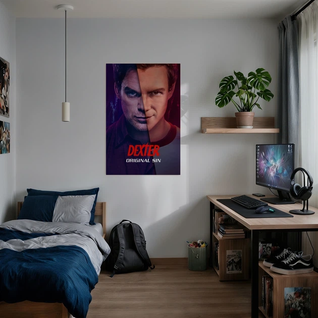 Постер Декстер: Первородний гріх, Dexter: Original Sin (2024), сериал, жахи, A3 42×28 см (id7036) - зображення 2