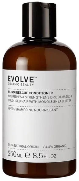 Кондиціонер Evolve Organic Beauty Monoi Rescue для сухого волосся 250 мл (5060200042236) - Фото 1 Кондиціонер Evolve Organic Beauty Monoi Rescue для сухого волосся 250 мл (5060200042236) - зображення 1