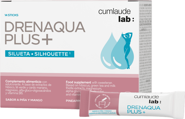 Suplement diety Cumlaude Drenaqua Plus + 14 sticków (8428749006282) - obraz 2