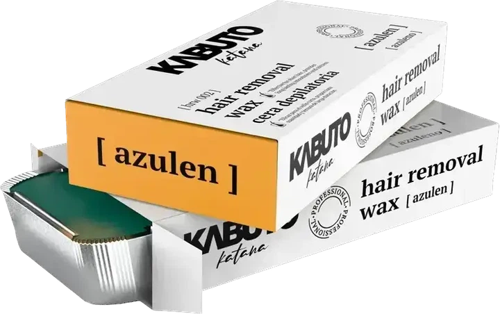 Пленочный воск для депиляции Kabuto Hair Removal Hard Wax Azulеn 500 г (8685077950551) - Фото 1 Пленочный воск для депиляции Kabuto Hair Removal Hard Wax Azulеn 500 г (8685077950551) - изображение 1