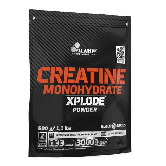 Креатин моногідрат Creatine Monohydrate Xplode Olimp Nutrition, лимон, 500 г - зображення 3