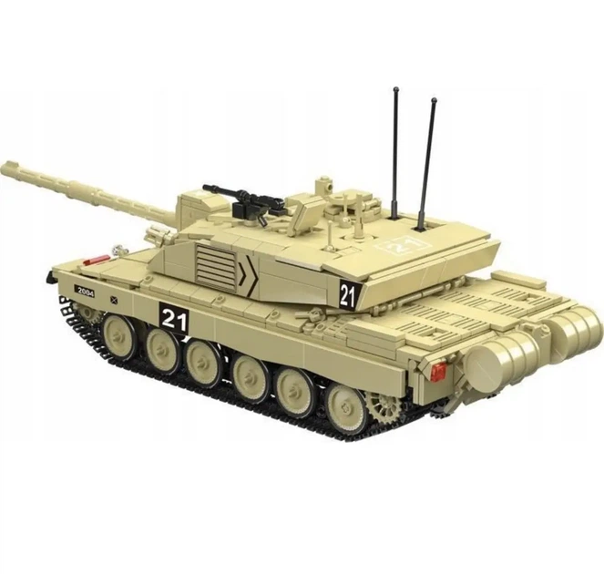 Конструктор танк Челлендждер 2 Challenger 2 Tank Mould King Technik 20037 на 1129 деталей с дистанционным управлением - изображение 4