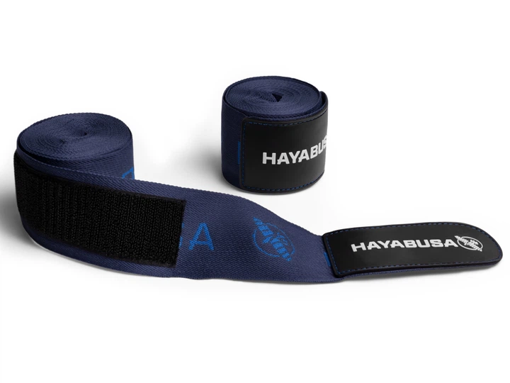 Бинти HAYABUSA Deluxe Hand Wraps 4,6 м (180) синій (6076) - изображение 2