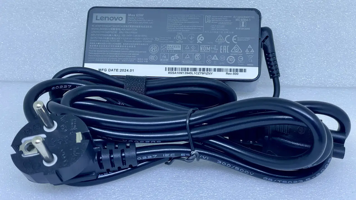 Адаптер питания для ноутбука Lenovo 20V 3.25A 65W USB Type-C - изображение 2