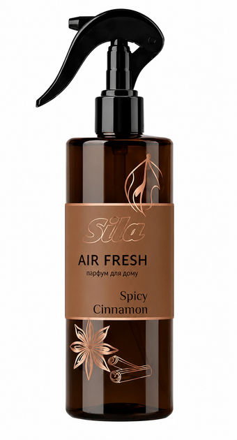 Парфюмированный освежитель воздуха для дома Sila Air Fresh Spicy Cinnamon, 400 мл - изображение 2