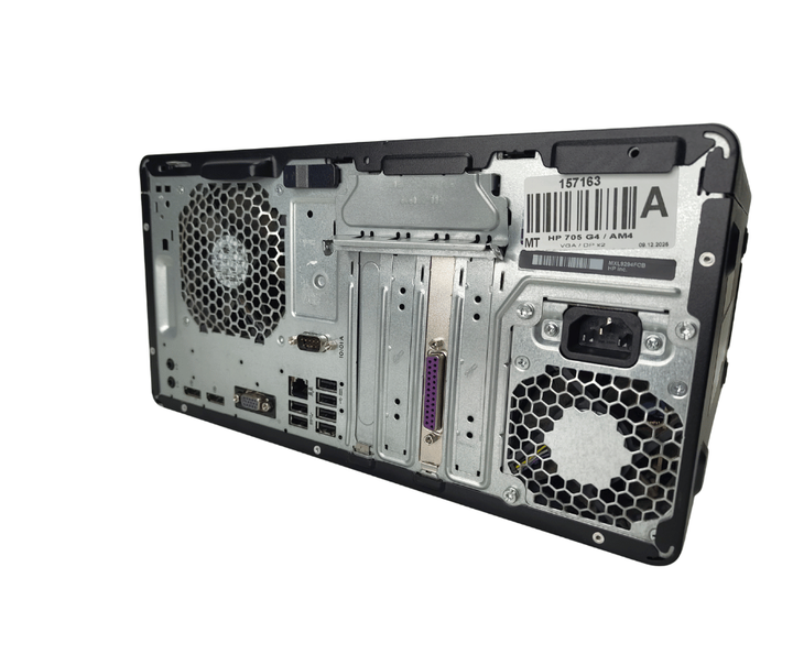 Компьютер HP EliteDesk 705 G4 Tower / AMD Ryzen 5 Pro 2400G (4 (8) ядра по 3.6 - 3.9 GHz) / 4 GB DDR4 / 240 GB SSD / AMD Radeon RX Vega 11 Graphics б/у - изображение 4