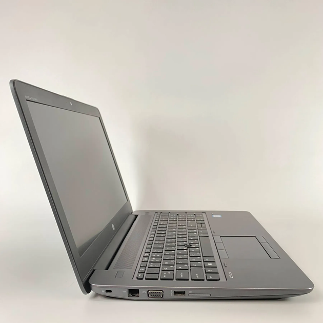 Мобильная рабочая станция Б-класс HP ZBook 15 G4 / 15.6" (1920x1080) IPS / Intel Core i7-7820HQ (4 (8) ядра по 2.9 - 3.9 GHz) / 16 GB DDR4 / 512 GB SSD / nVidia Quadro M2200, 4 GB GDDR5, 128-bit / WebCam / Fingerprint б/у + Подарок Беспроводная мышь / USB - изображение 4