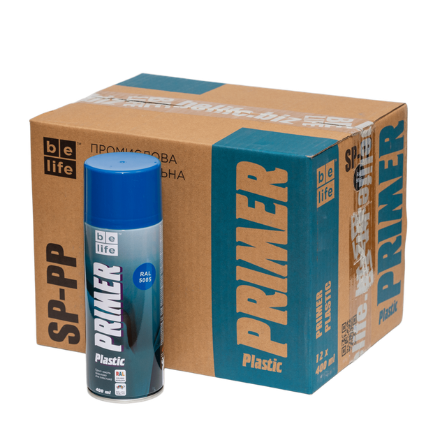 Грунт Belife Primer Plastic синій матовий (RAL 5005M) - изображение 2