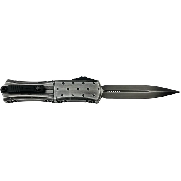 Нож Microtech Hera II Mini Double Edge Signature Series Dark Flag - изображение 2