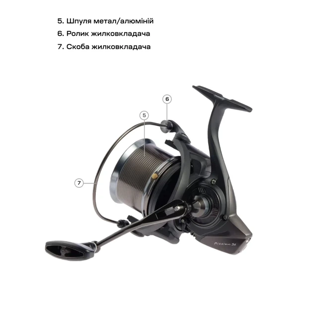 Катушка Brain Mission SE Reel 8000 12+1 BB 4.1:1 - изображение 6